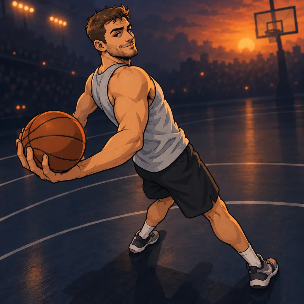 AI-illustratie van Luka Doncic