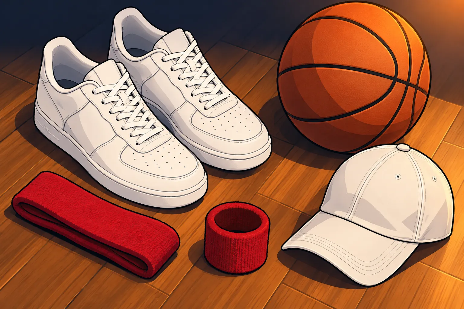 AI-illustratie bij NBA-merchandise