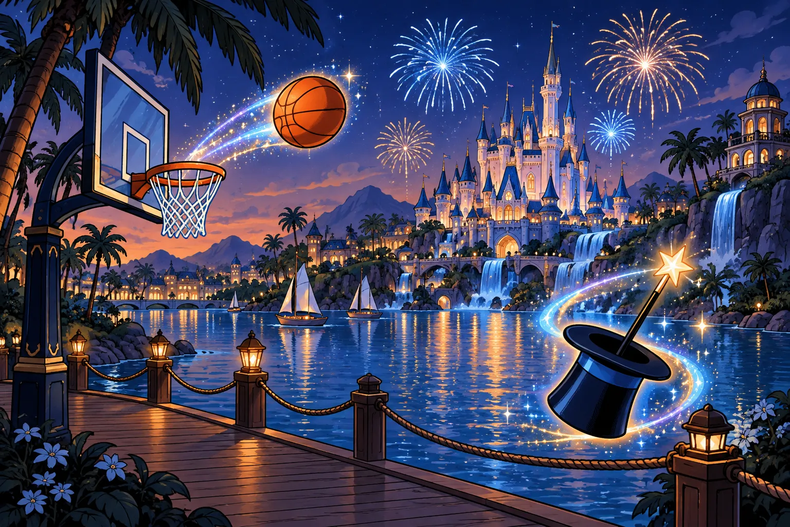 AI-illustratie bij Orlando Magic