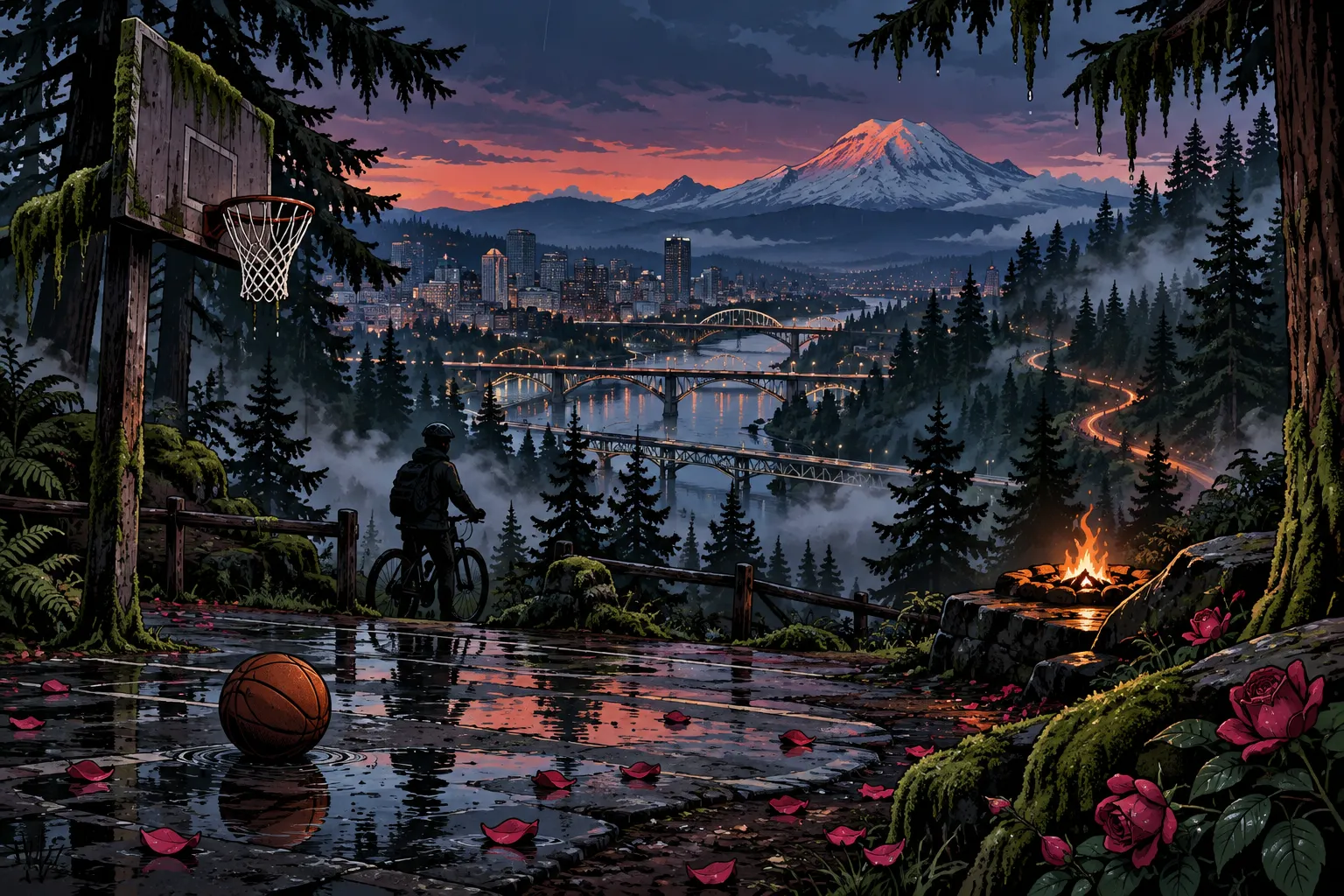 AI-illustratie bij Portland Trail Blazers